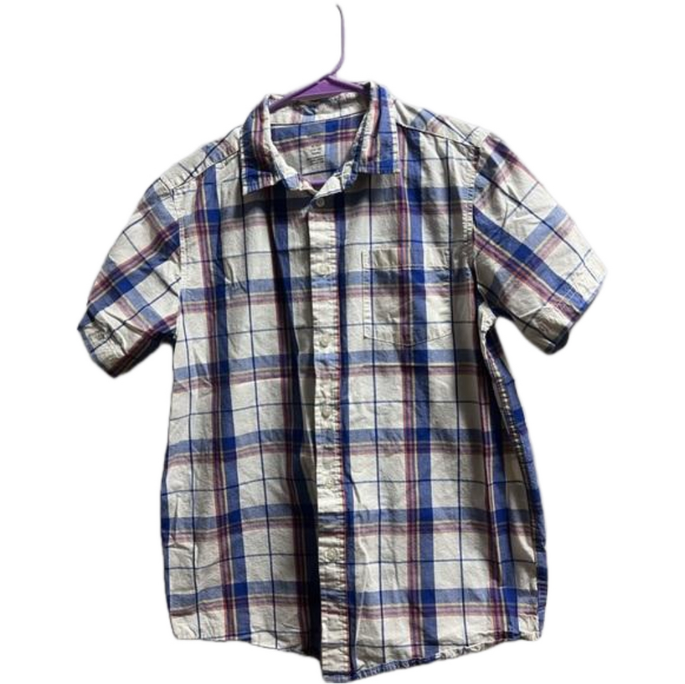 WONDER NATION boys size collard shirt size XL (14-16) (husky)